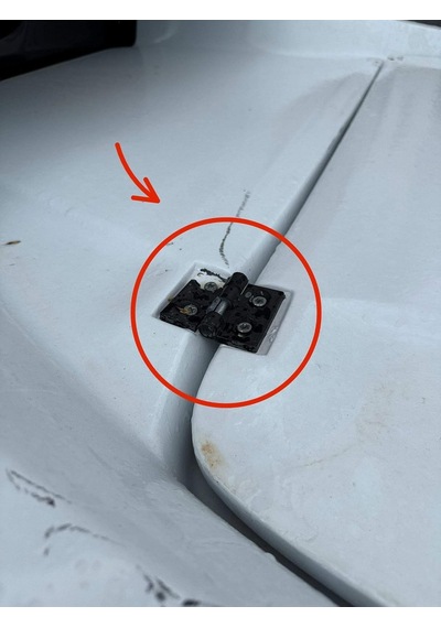 Ford Ranger Uyumlu Trunk Lid Hinges Bagaj Kapağı Menteşeleri