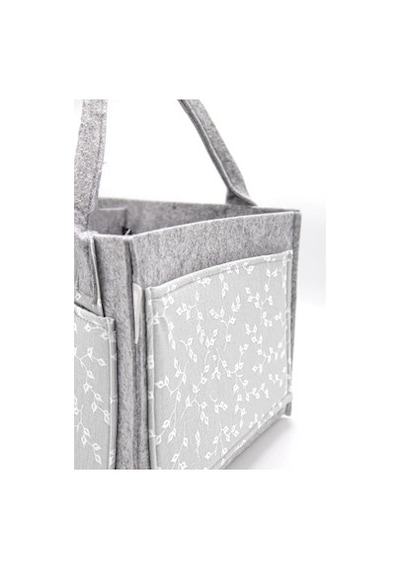 Keçe Anne Bebek Bakım Çantası 22x34 Cm Fonksiyonel