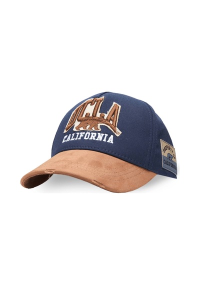 Ucla Dellwood Lacivert Baseball Cap Nakışlı Unisex Şapka Lacivert