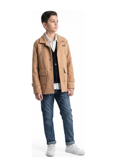 Xo Kids Erkek Çocuk 4lü Alt Üst Takım 11-14 Yaş 14203 Camel