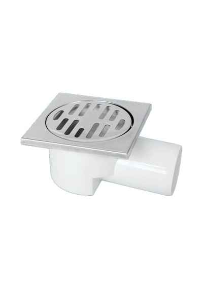 Gama Melez Yer Süzgeci 50 Mm Yandan Çıkışlı 10x10 Cm Çok Renkli