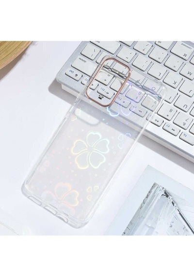 Xiaomi Poco M4 Pro 5g Kılıf Zore Sidney Desenli Sert Kapak Flower No3