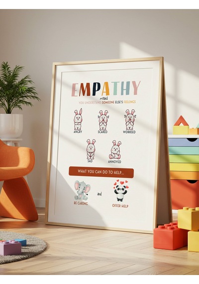 Empathy Dijital Baskı Poster V3 Çerçevesiz