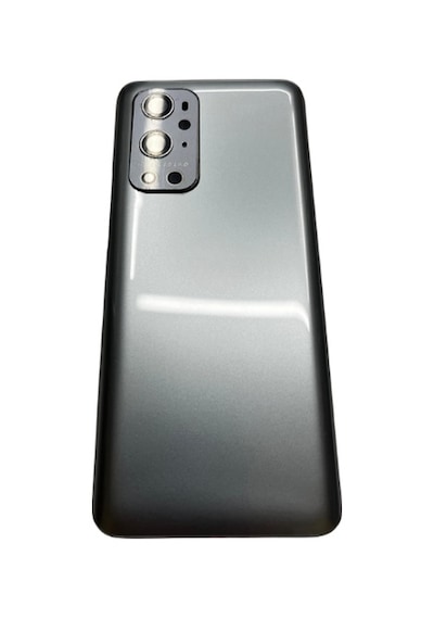 Oneplus 9 Pro Uyumlu Arka Kapak Pil Kapağı Kamera Camlı Gümüş Çok Renkli