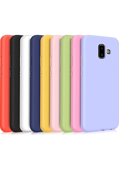 Samsung Uyumlu Galaxy J6 Plus Ruber Case Yumusak Slikon Kilif 484369807