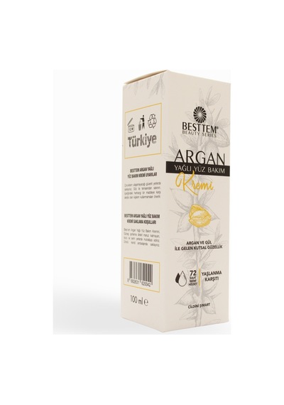 Besttem Argan Yağlı Yüz Bakım Kremi 100 ML
