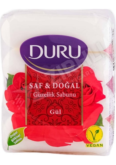 3 Adet Duru Sabun Saf&doğal Mutlu 4 X 70 Gr