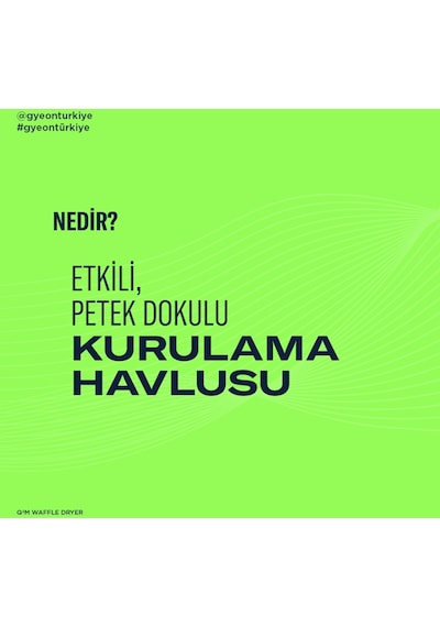 Gyeon Q²m Waffle Dryer Petek Dokulu Cam Silme Bezi Ve Yüzey Kurul