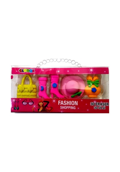 Globox Fashion Shopping 3D Silgi 5Li Çantada N11.16871