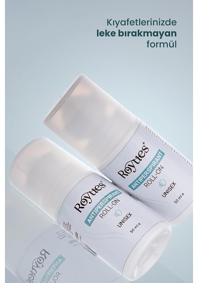 Beyazlatıcı Koltukaltı Roll-on Deodorant - 48 Saat Ter Kokusu Önleyici, Unisex, 50ml