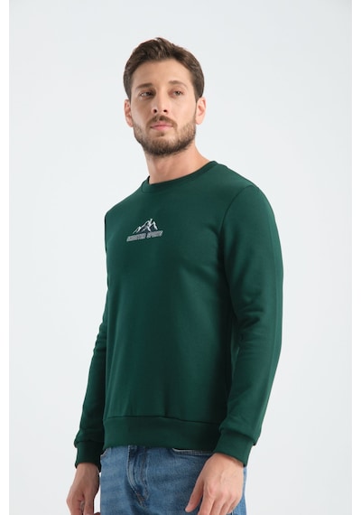 Shooter Sportwear Ribey Tekstil İth.ihr.san.tic.ltd.şti Erkek Üç İplik Sweatshirt Şardonsuz Pamuklu Regular Fit Bisiklet Yaka Spor Sweat Koyu Yeşil Shooter Sportwear Ribey Tekstil İth.ihr.san.tic.ltd.şti Erkek Üç İplik Sweatshirt Şardonsuz Pamuklu Regular Fit Bisiklet Yaka Spor Sweat Koyu Yeşil