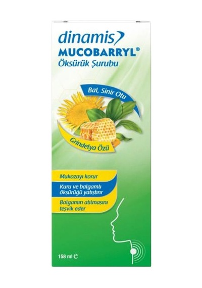 Dinamis Mucobarryl Grindelya Özlü Şurubu 150 Ml