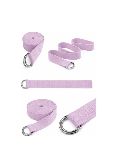 Voltrike Pembe Yoga Kemeri Esneme Kayışı