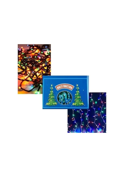 10 Metre 100 Ledli Fişli Rgb Renk Led Işık