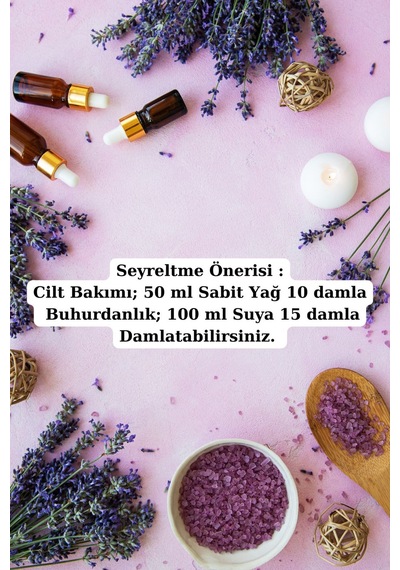Çay Ağacı Yağı Ve Lavanta Yağı 10ml 10ml -%100 Saf Uçucu Yağlar 20 ML