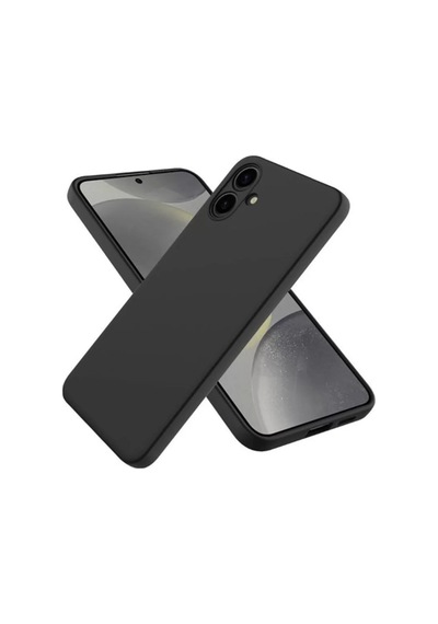 Newface Samsung Galaxy A06 Kılıf First Silikon - Siyah