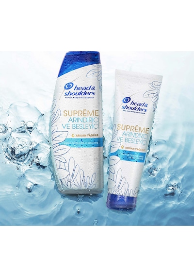 Head & Shoulders Supreme Şampuan 2 x 300 ML + Saç Kremi 220 ML