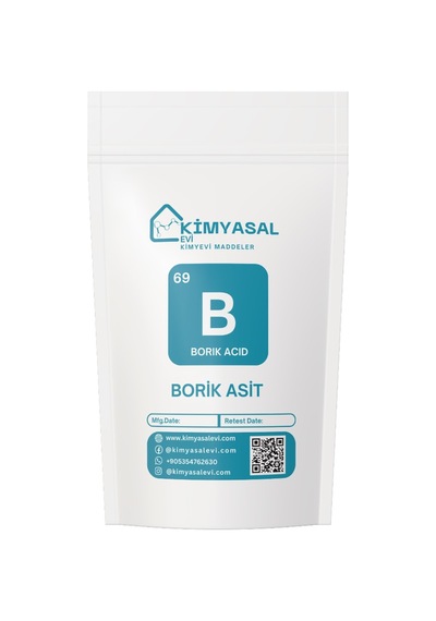 Kimyasal Evi 069 Borik Asit - Borik Acid 500 G