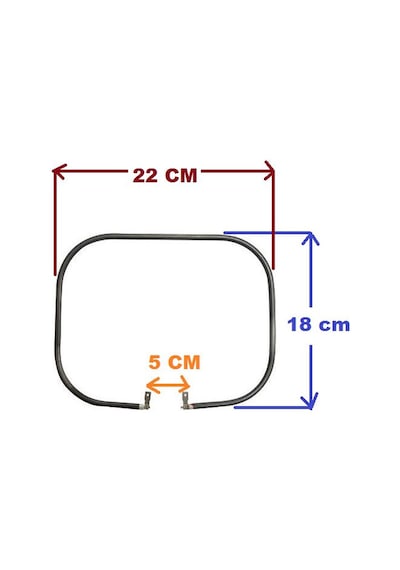 Premier Tost Makinesi Rezistans 115 V - Tost Rezistansı 22 X 18