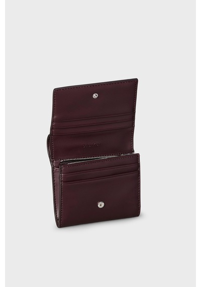 Calvin Klein Logolu Cüzdan Lv04f1156gbap Kadın Cüzdan Lv04f1156g Bap Bordo