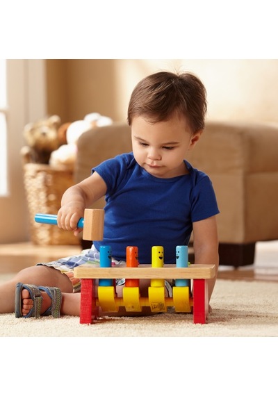 Melissa And Doug Deluxe Bambam Çivi Çakma