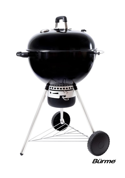 Partner 55.00 Black Profesyonel Kömürlü Barbekü Siyah