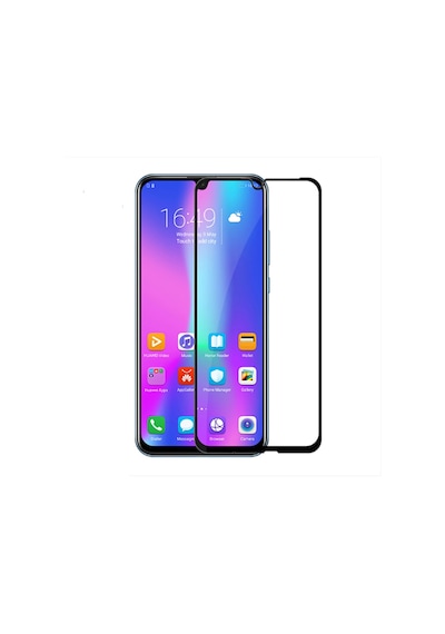 Forzacase Honor 20 Lite İle Uyumlu Çerçeveli Tam Kaplayan Temperli Ekran Koruyucu - Fc003