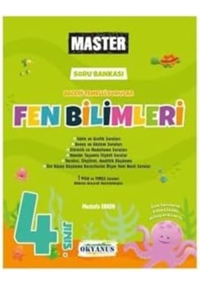 Okyanus 4. Sınıf Master Fen Bilimleri Soru Bankası