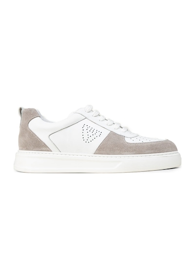 Deery Erkek Hakiki Deri Beyaz Sneaker Ayakkabı - 02014mbyzc01 Beyaz