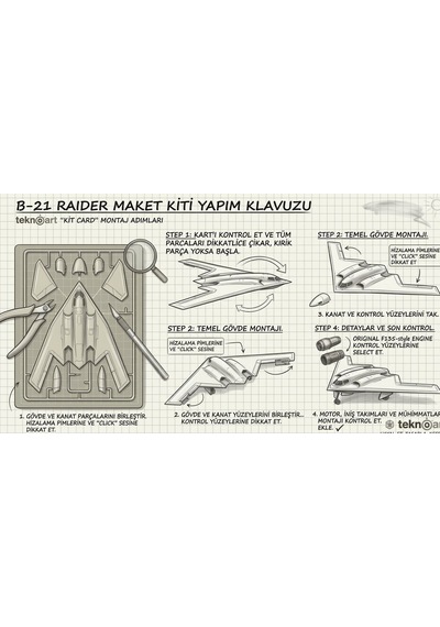 B12 Raider Ghost Model Kitcard