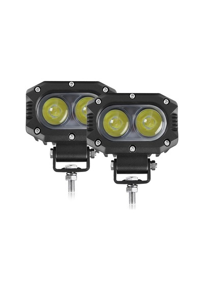 Offroad Sis Lambası 40w Beyaz-amber Çakarsız 12-30v / Lass298