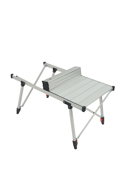 Baycamp Alüminyum Katlanır Büyük Boy Kamp Masası Y:72xg:89xd:49 Cm Gri