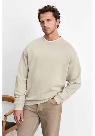 Grımelange Nedved Erkek Taş Rengi Sweatshirt Diğer