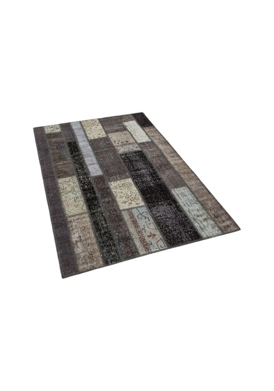 Klasik Modern Patchwork Eskitme Halı 120 X 180 Cm 5998