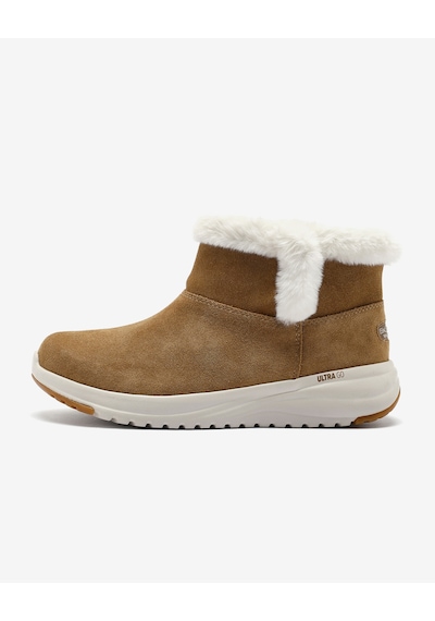 Skechers On-The-Go Stellar - Cozy Step Kadın Bot Kahverengi 144775 CSNT Kahverengi