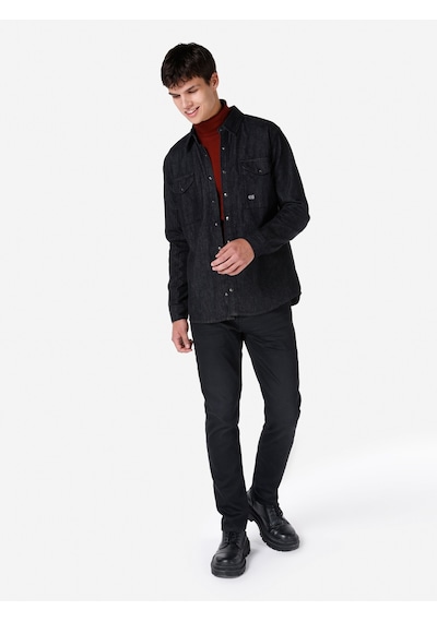 Colin's Colins Regular Fit Mavi Erkek Uzun Kol Gömlek Cl1067506 Denim