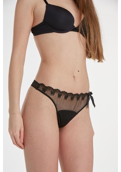 X-Lady X Lady Siyah Kadın String Külot 1625