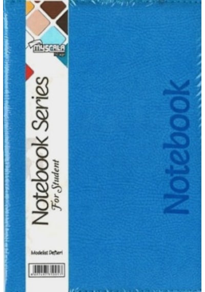 Özkan Modelist Defter Suni Deri 12x17 160 Yap.düz Mavi