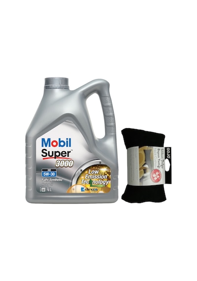 Mobil Super 3000 XE 5W-30 Tam Sentetik Motor Yağı 4 L + Gojo Boyun Yastığı