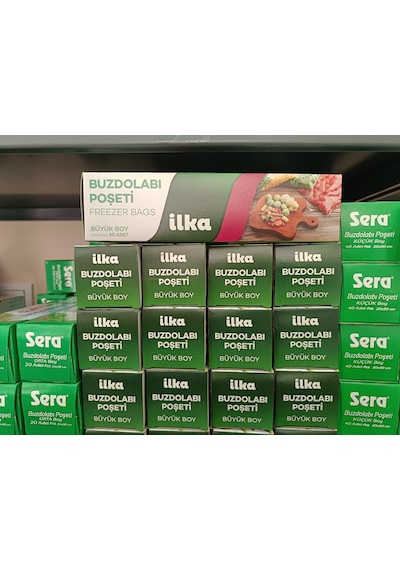 Büyük Boy Buz Dolabı Poşeti 4 20 Li