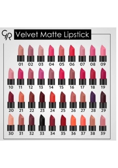Golden Rose Matte Velvet Ruj 33