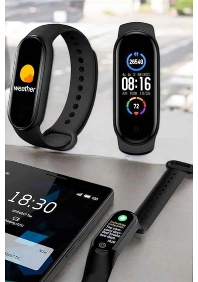 Fitness Takibi Yapan Akıllı Bileklik 0.96 İnç Ekran