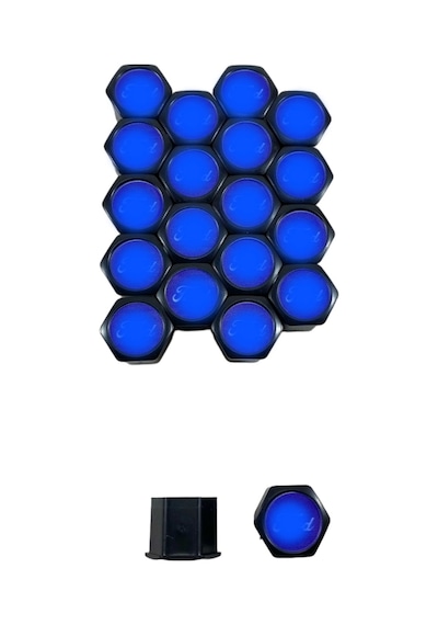 19 Mm 20 Li Takım Set Oto Çelik Jant Bıjon Kapağı