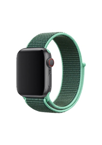 Apple Watch 42mm Uyumlu Hasır Kordon Krd-03 - 66-cream - T11065