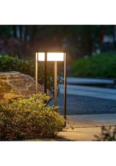 Forlife 60 Watt Solar Alüminyum Bollard Aydınlatma Armatürü Fl-3302