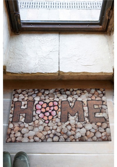 Home Stone 45X70 Cm Iç Ve Dış Kapı Önü Paspası