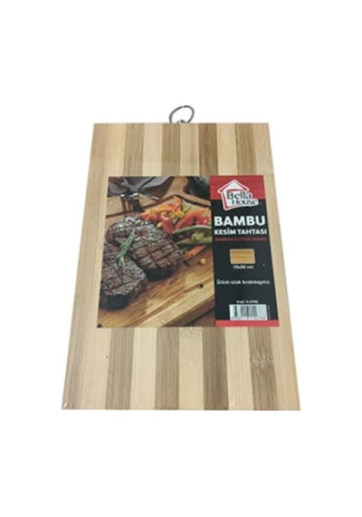 Bambu Kesim Tahtası Ahşap Kesim Panosu 22x32cm Büyük Bambu Diğer