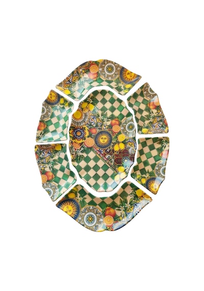 Lucky Art Sanora Melamin 7 Parça Meze Seti Dıo30052 Yeşil