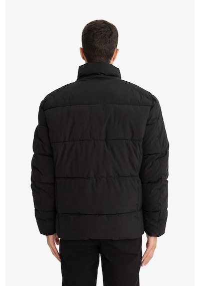 Defacto Su İtici Regular Fit Dik Yaka Fermuarlı Cepli Mont E9991ax25wnbk27 Siyah-bk27