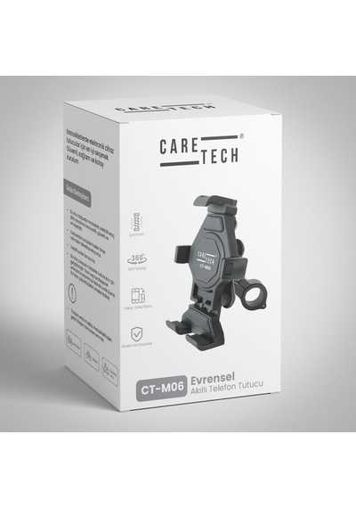 Caretech Ct-m06 Titreşim Modüllü Telefon Tutucu